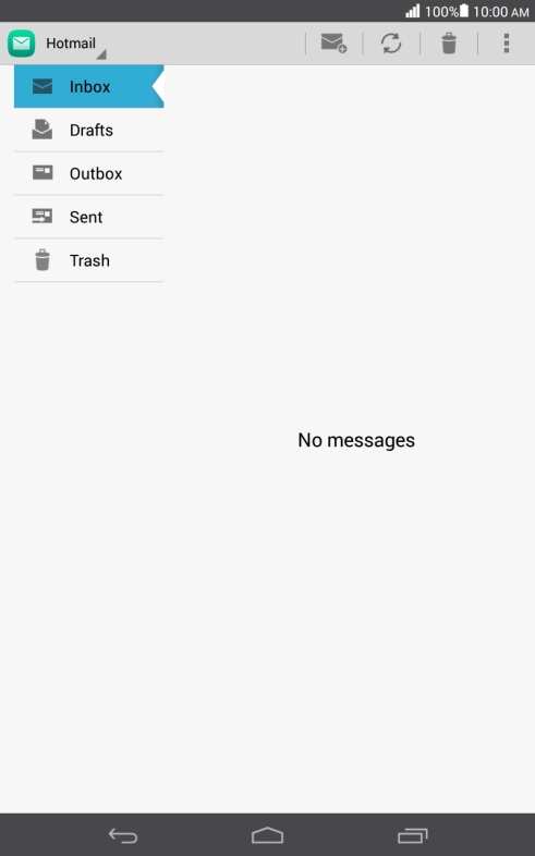 Press the drop down list.