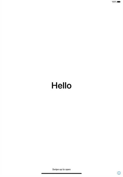 Slide your finger upwards starting from the bottom of the screen to return to the home screen.