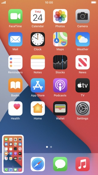 To edit your screenshot, press the screenshot and follow the instructions on the screen to make the required changes.