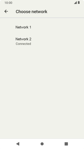 Press the Return key.