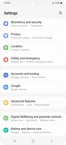 Press Accounts and backup.