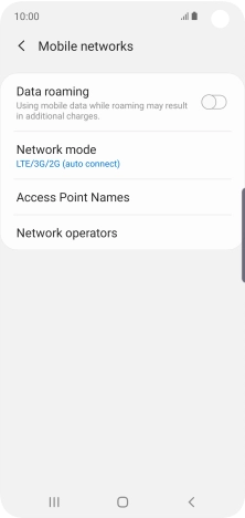Press Access Point Names.
