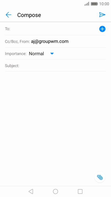 Press the field next to 