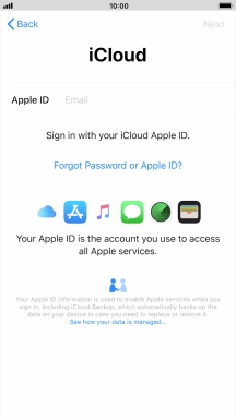 Press the field next to 