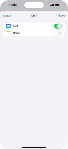 Press Save. Your email account has now been set up. To select more settings for incoming and outgoing server, proceed with the following steps.