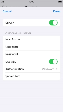 Press Authentication.