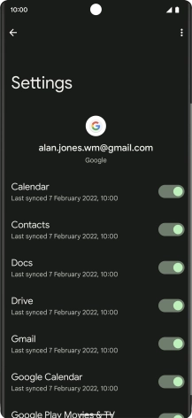 Slide your finger upwards starting from the bottom of the screen to return to the home screen.