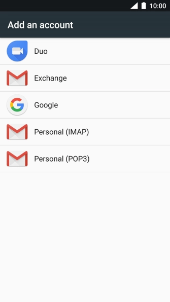 Press Personal (POP3).