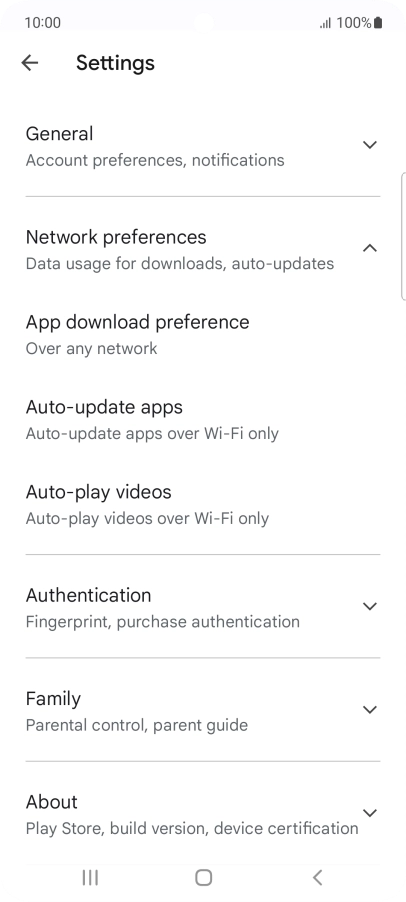 Press Auto-update apps.
