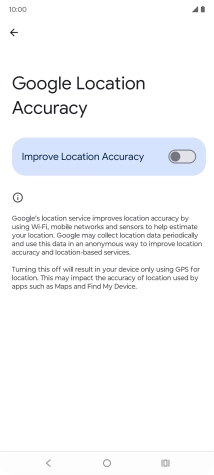 If you press the indicator next to 