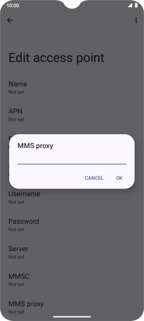 Key in 10.202.002.060 and press OK.