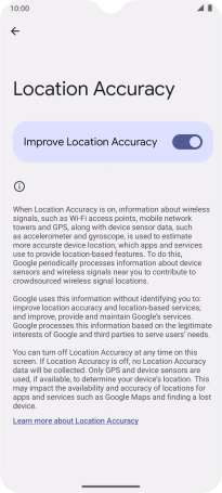 If you press the indicator next to 