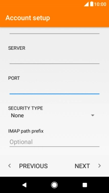 Press the drop down list below 