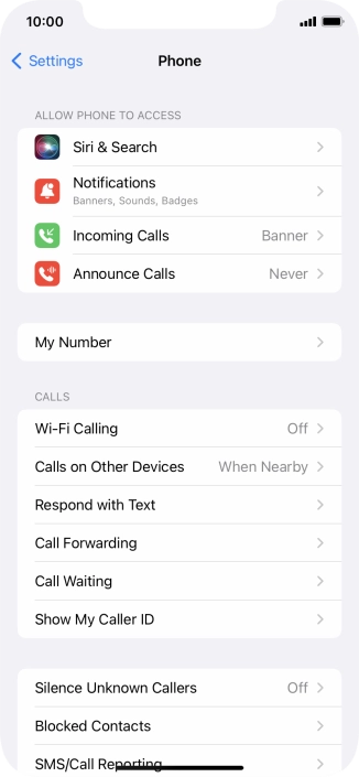 Press Show My Caller ID.