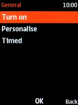 Select Turn on to turn off silent mode.