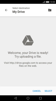 Press the new folder icon.