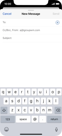 Press the field next to 