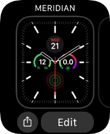 Slide your finger left on the screen.