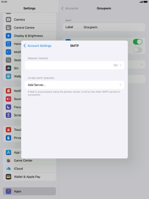 Press the field below 