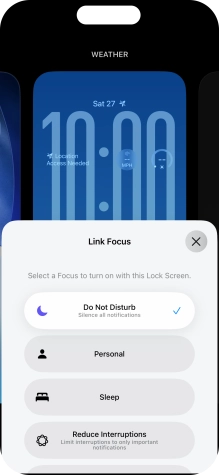 Press the close icon.