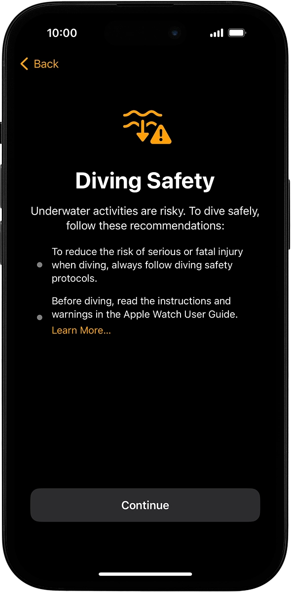 On your phone: Press Continue.