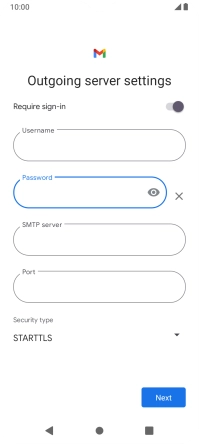 Press the field below 