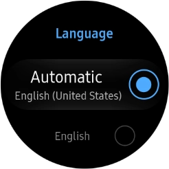 Press the required language.