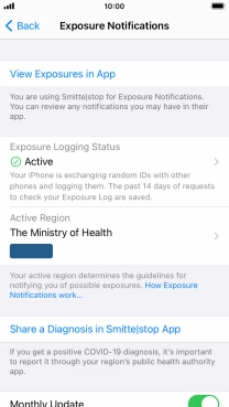 Press the field below 