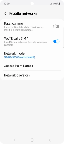 Press Access Point Names.