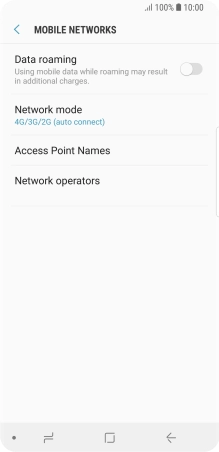 Press Access Point Names.