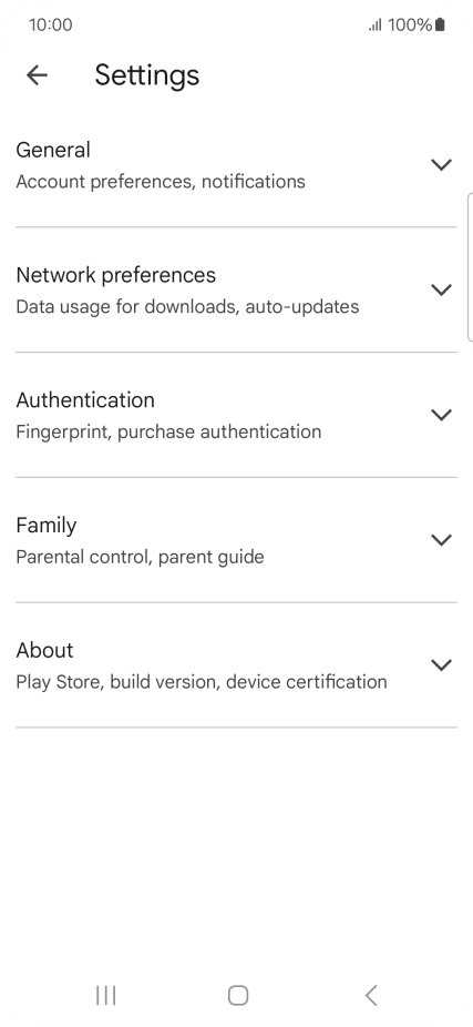 Press Network preferences.