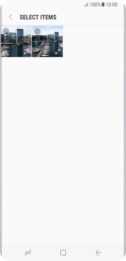 Press the required picture.