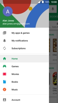 Press My apps & games.