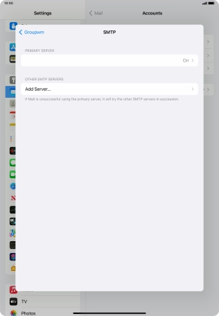 Press the field below 