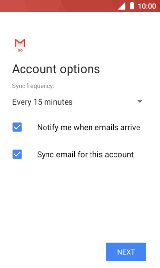 Press the drop down list below 