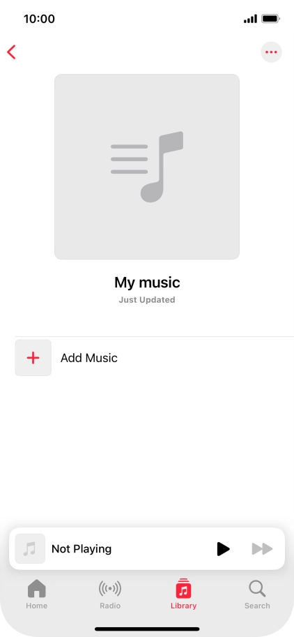 Press Add Music.