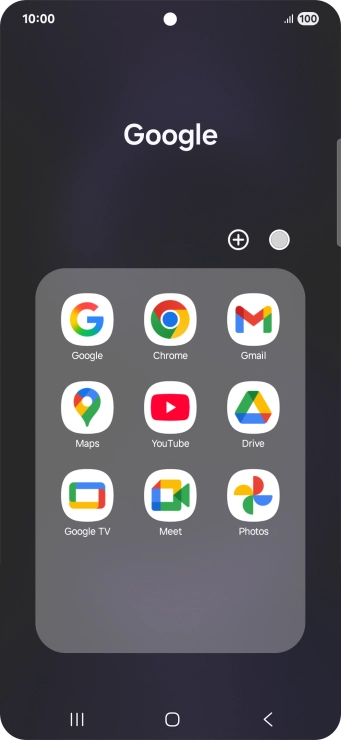Open YouTube and go to the required video.