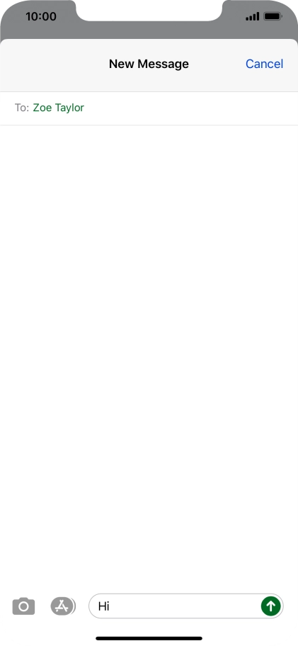 Press the apps icon.