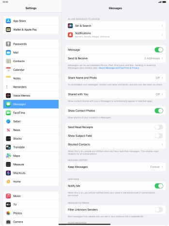 Slide your finger upwards starting from the bottom of the screen to return to the home screen.