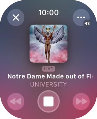 Press the close icon to return to the overview.