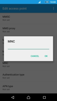 Key in 03 and press OK.