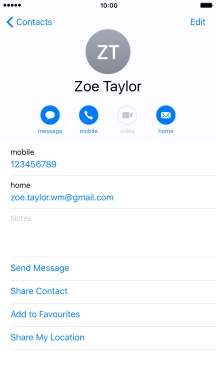 Press the required number.