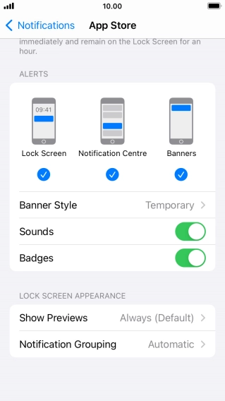 Press Notification Grouping.