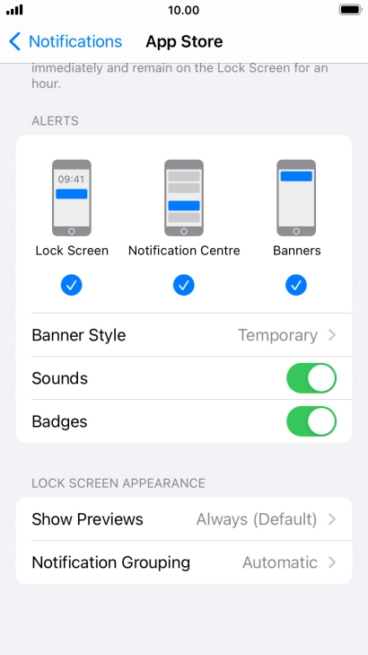 Press Notification Grouping.
