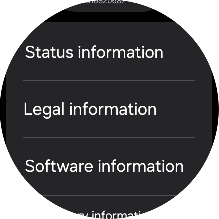Press Software information.