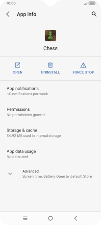 Press App notifications.