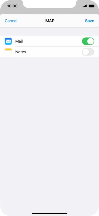 Press Save. Your email account has now been set up. To select more settings for incoming and outgoing server, proceed with the following steps.