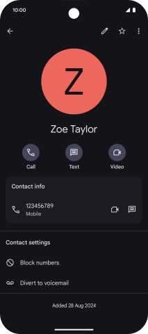 Slide your finger upwards starting from the bottom of the screen to return to the home screen.