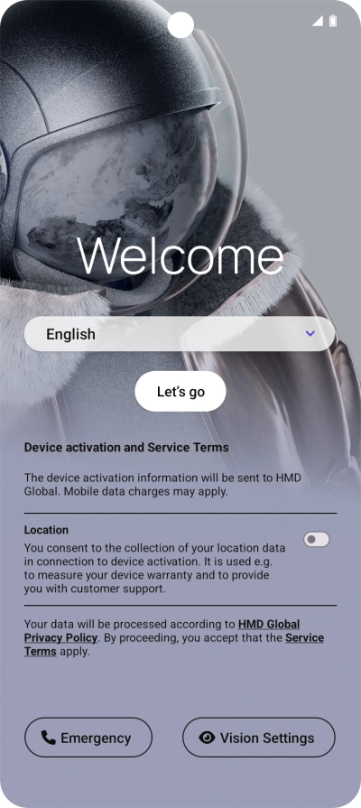Press the drop down list.