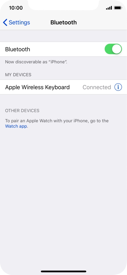Slide your finger upwards starting from the bottom of the screen to return to the home screen.
